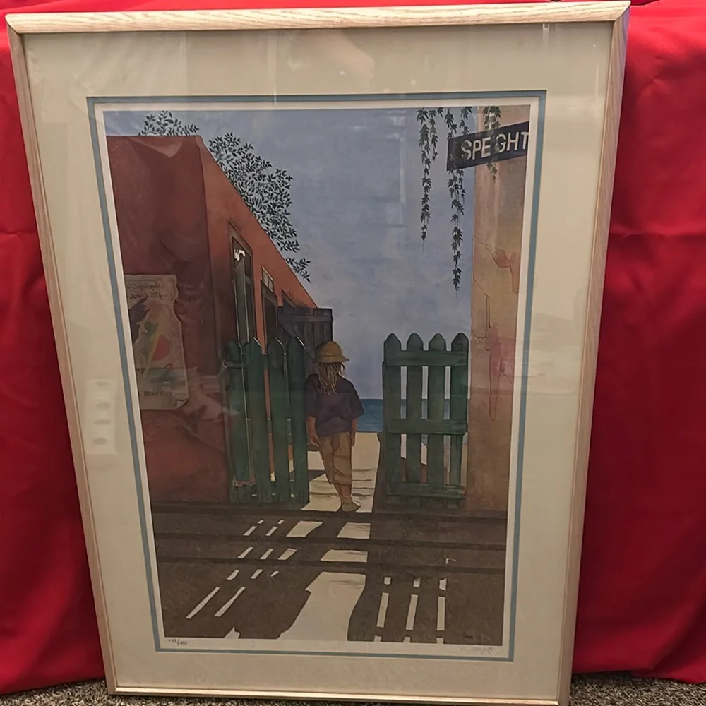 “The Look Out” by Famous Artist “POMM” Hepner - Picture 1 of 4